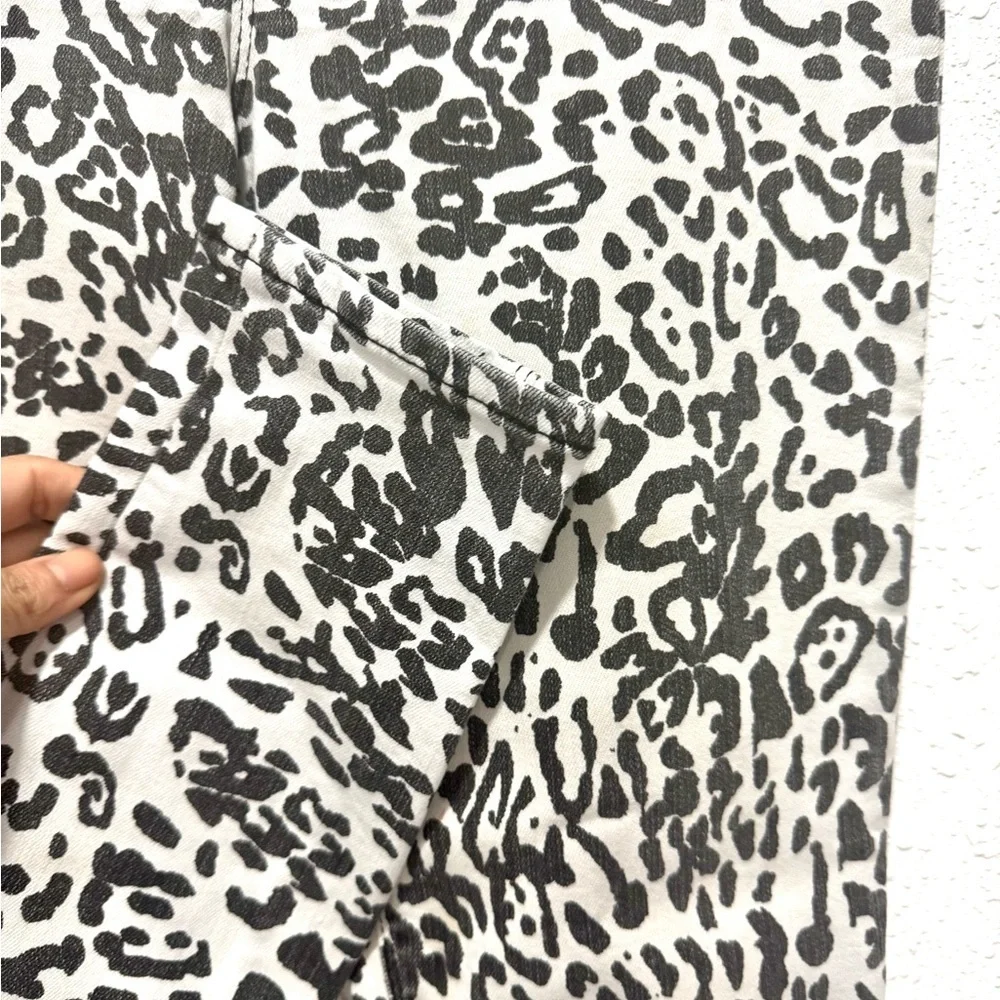 Hudson Barbara Super Skinny Animal Print Jeans‎ 29